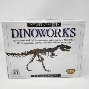 Dinoworks Eyewitness Kits 19in‎ Tyrannosaurus Rex Skeleton Cast Kit Sealed New